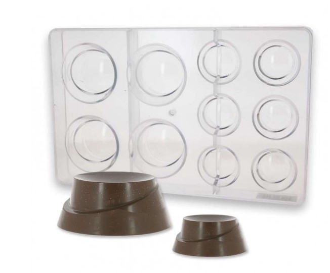 Deco-Relief Easter Egg Supports Chocolate Mould (6 Small and 4 Big)